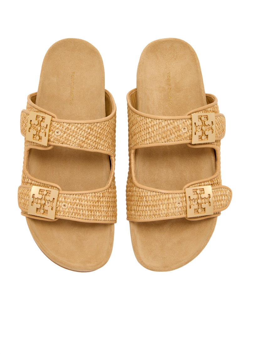 Beige Woven Sandals 3