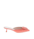 Pink Slip On Mules 1