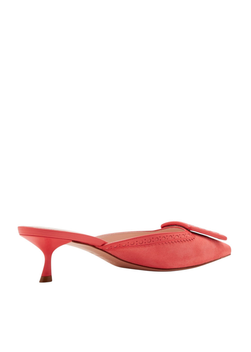 Pink Slip On Mules 3