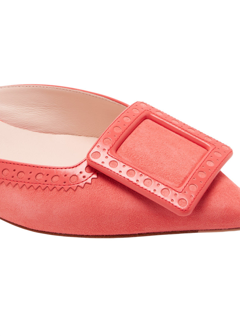 Pink Slip On Mules 4
