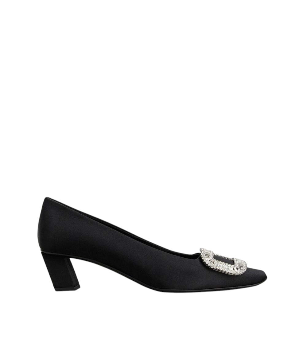 Black Embellished Pumps 1