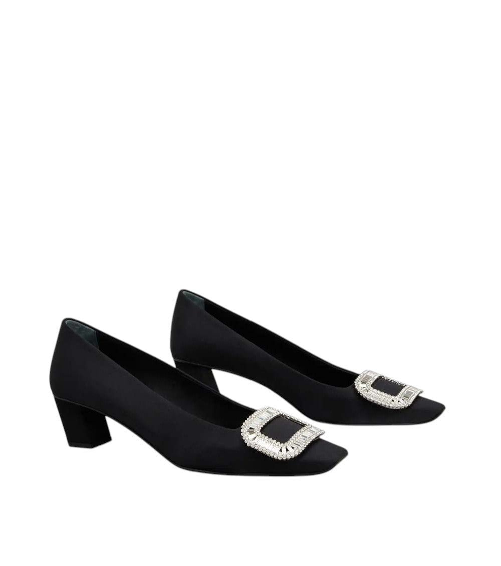 Black Embellished Pumps 2