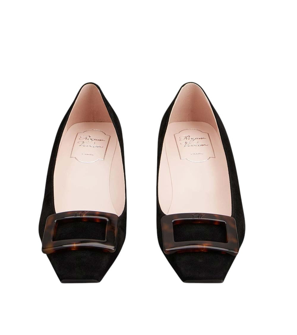 Black Slip On Pumps 3
