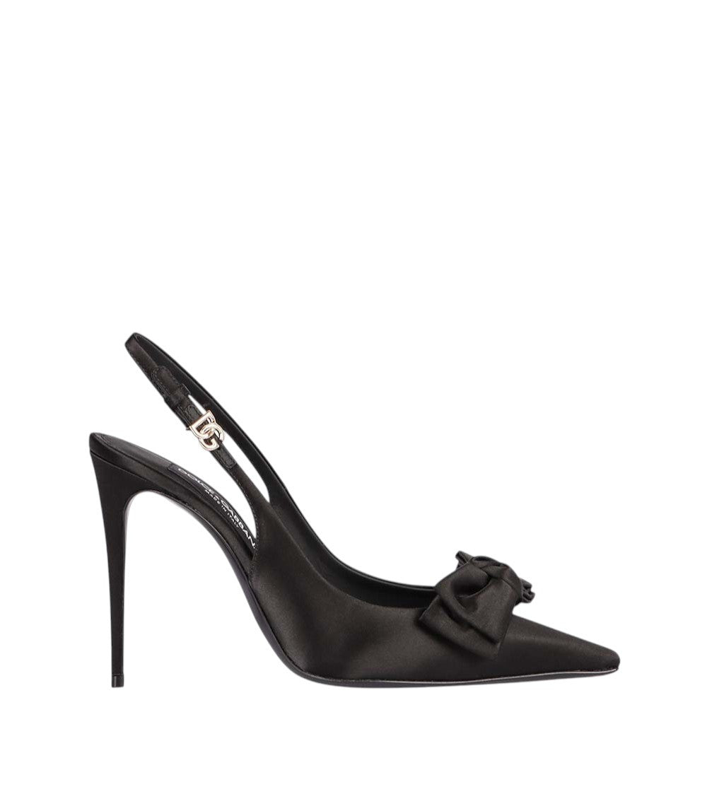 Black Bow Pumps 1