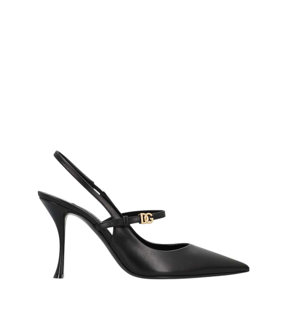 Black Logo Pumps 1