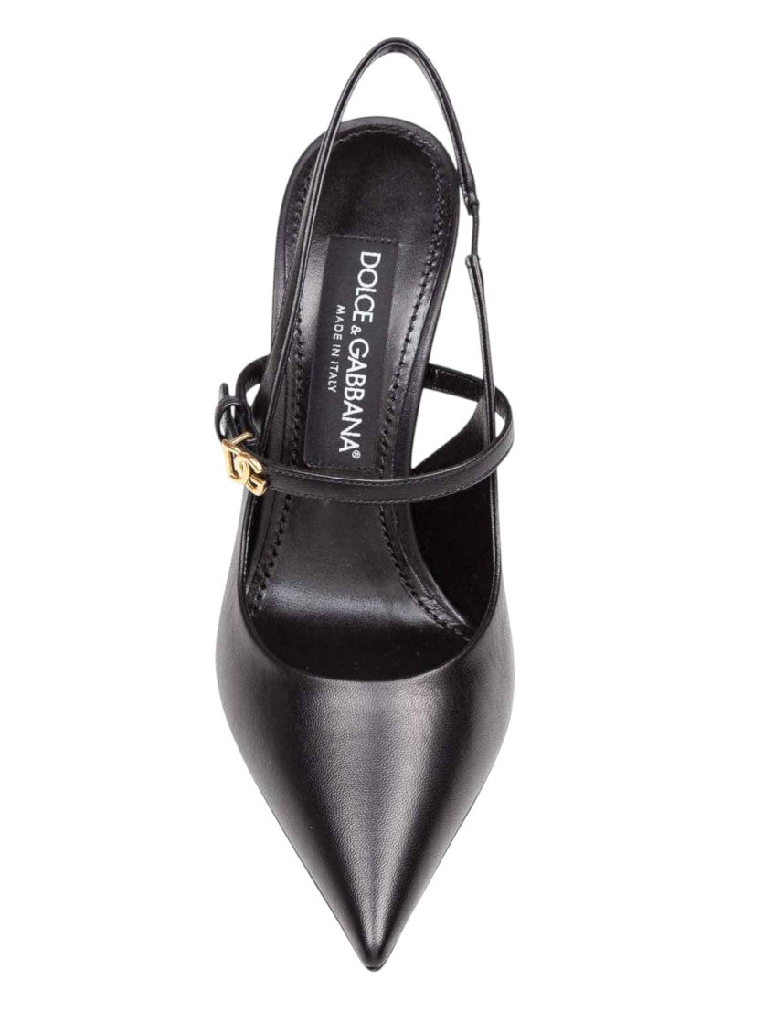 Black Logo Pumps 3