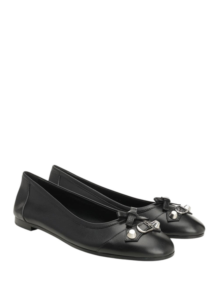Black City Up Ballet Flats 2