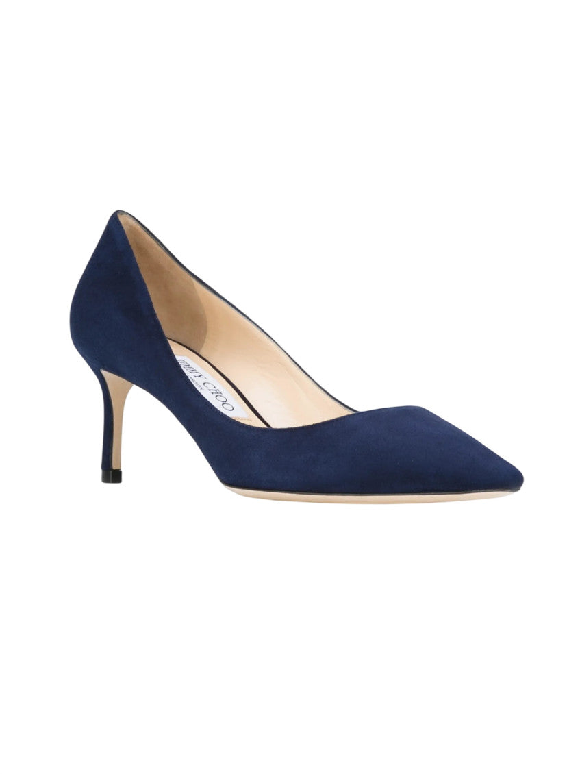 Navy Blue Romy Pumps 2