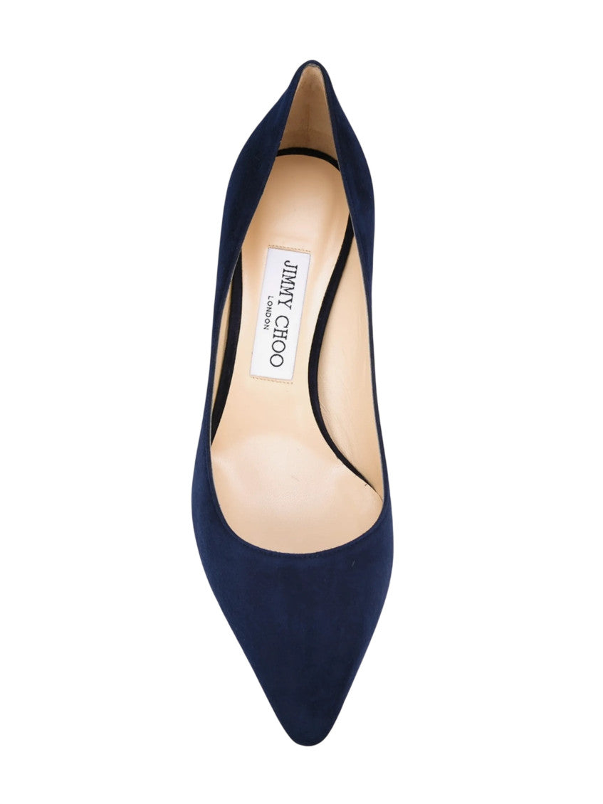 Navy Blue Romy Pumps 3