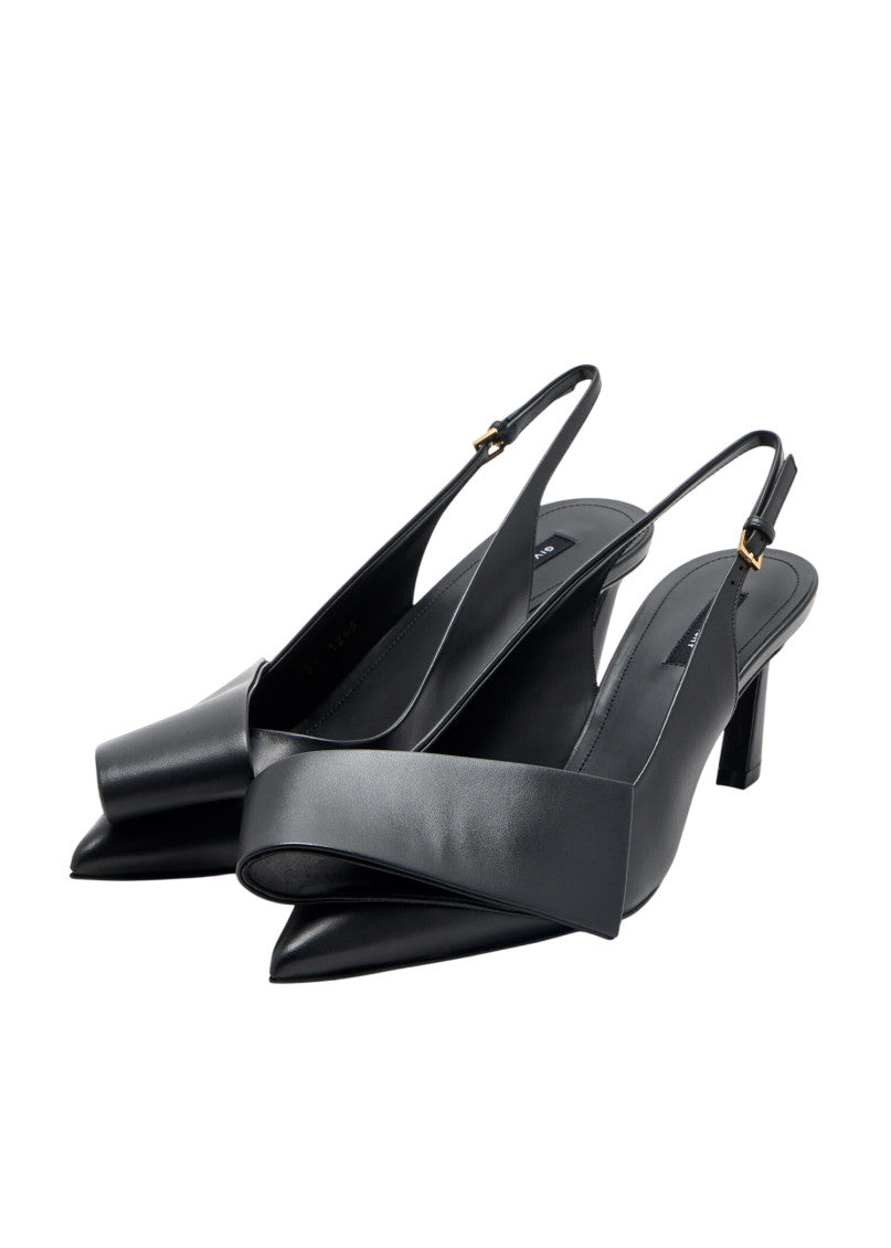 Black Ribbon Pumps 3