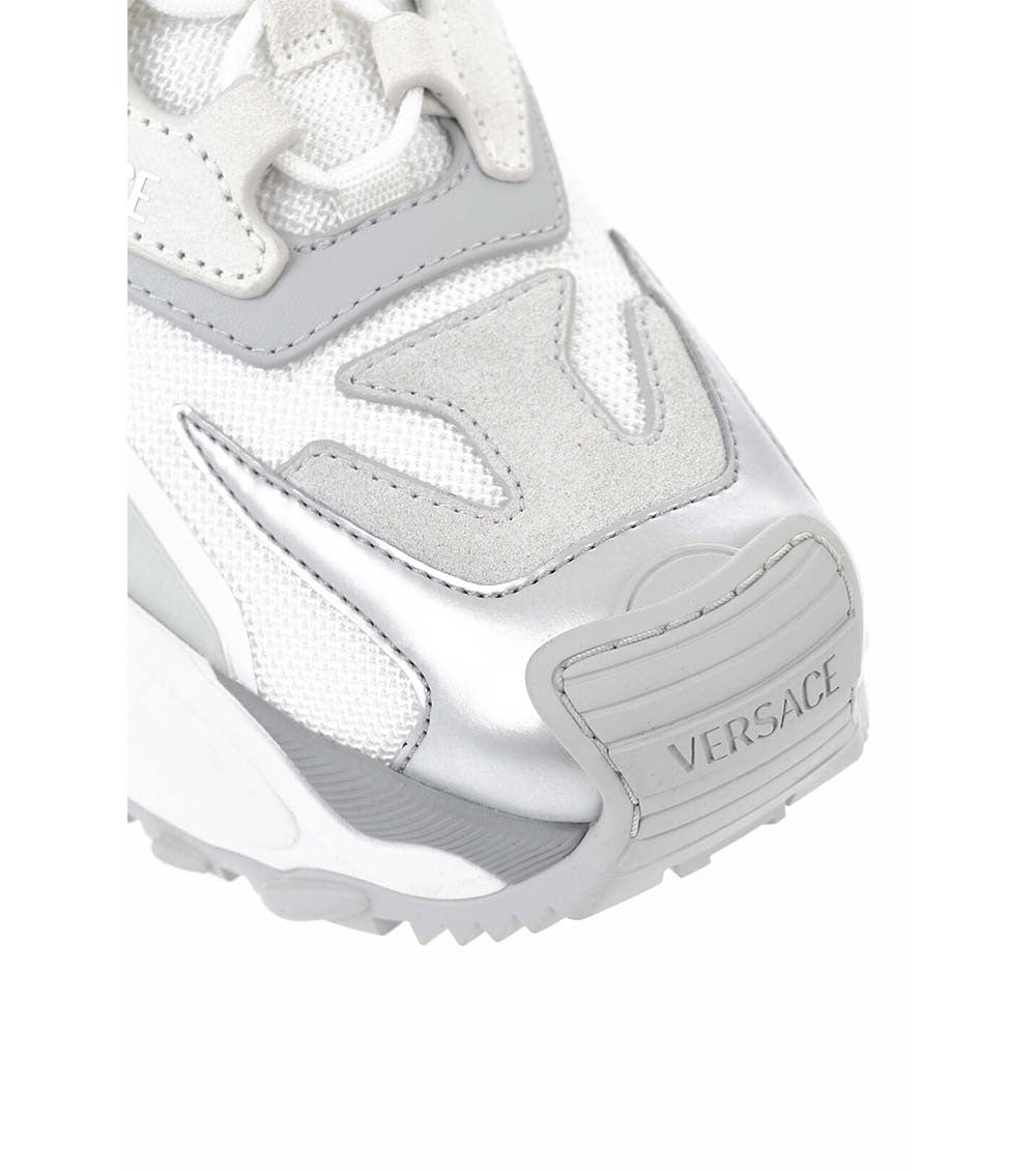 White Logo Iconic Sneakers 4