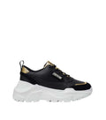 Black White Logo Speedtrack Sneakers 1