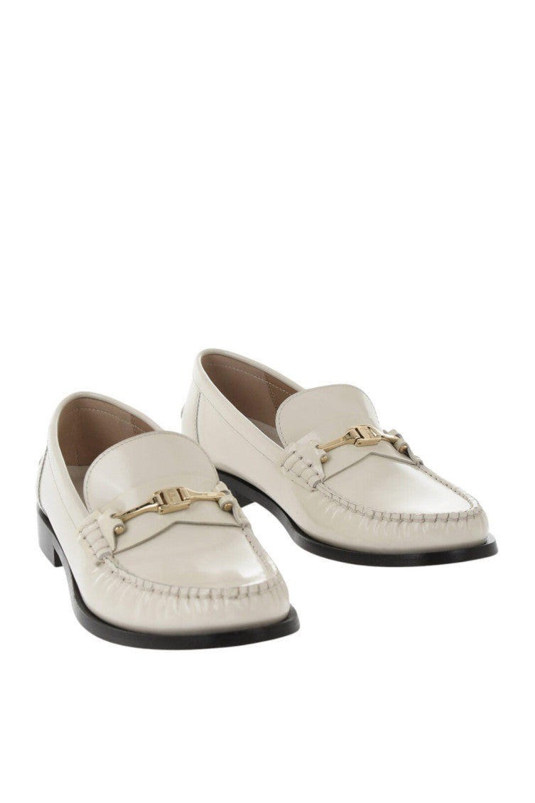 White Harry Loafers 2