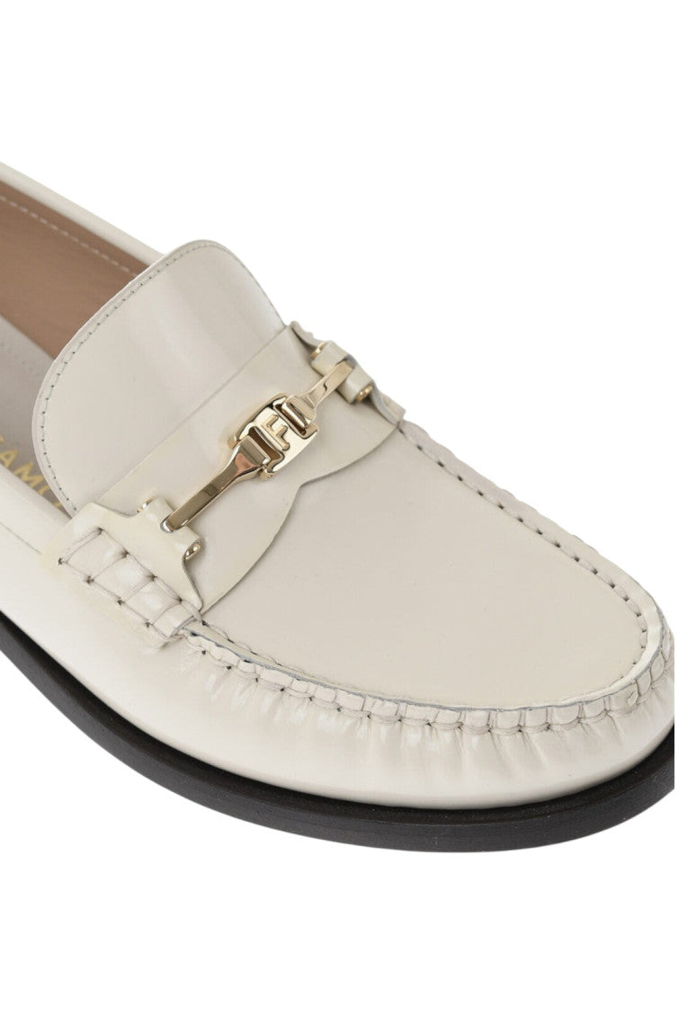 White Harry Loafers 3
