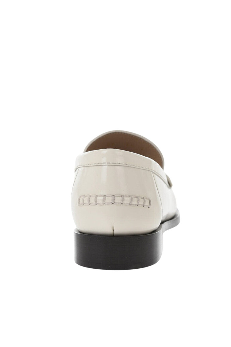 White Harry Loafers 4