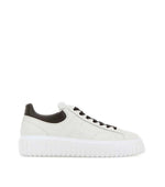 White H-Stripes Sneakers 1
