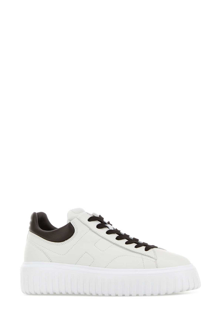 White H-Stripes Sneakers 2