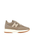 Beige H-Stripes Sneakers 1