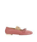 Pink Withered  Ballet Flats 1