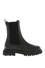 Black Textured Boots 1
