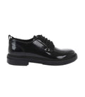 Black Brushed Lace Ups Shoes 1