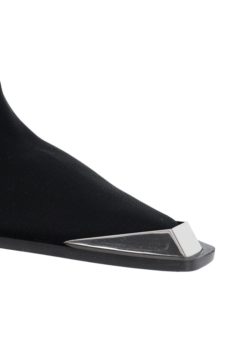 Black Logo Boots 4