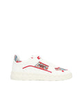White Printed Re-Edition Sneakers 1