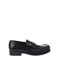 Black Slip On Loafers 1