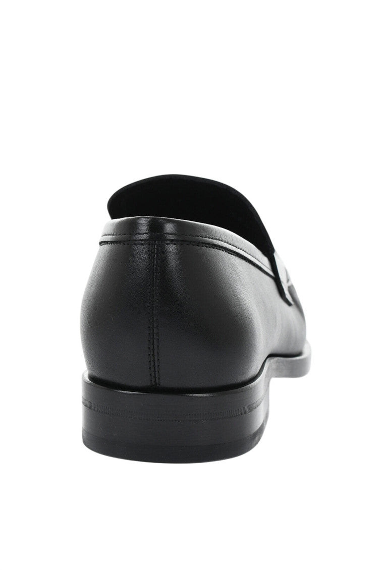 Black Slip On Loafers 4