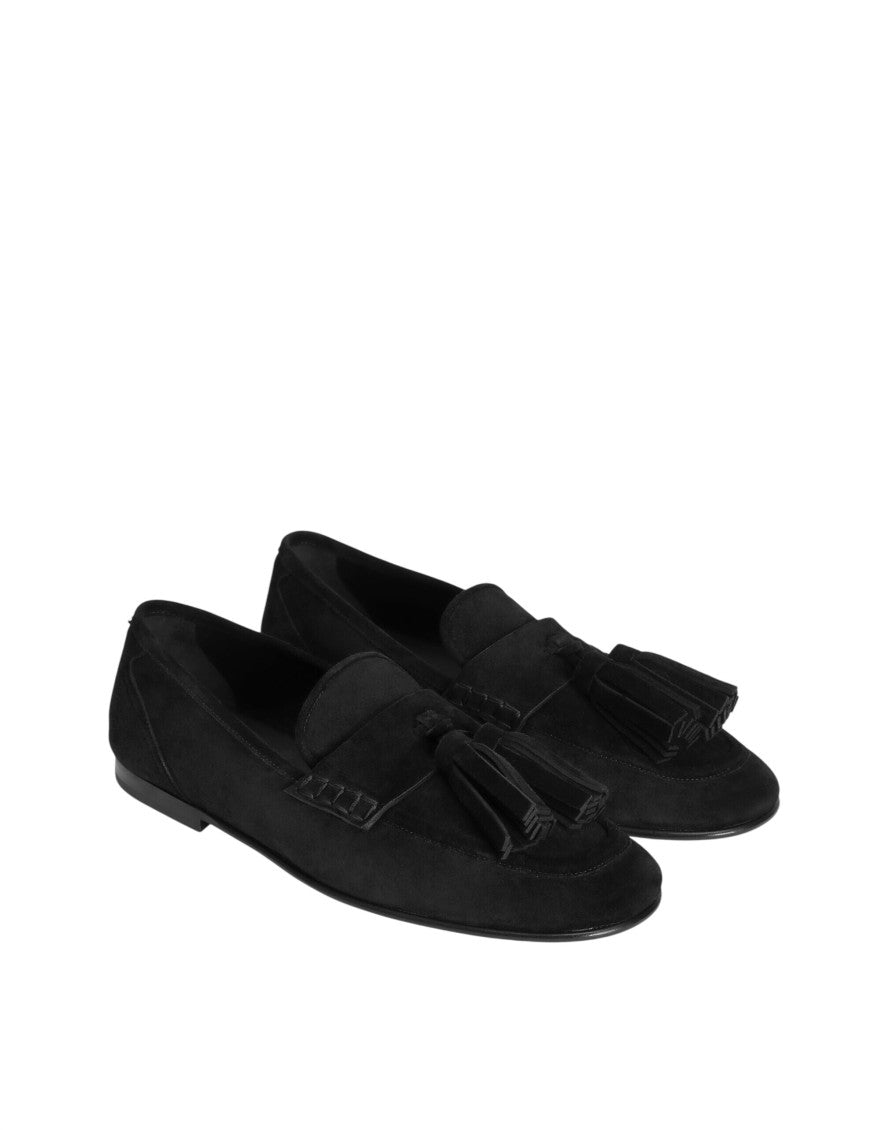 Black Tassel Loafers 2