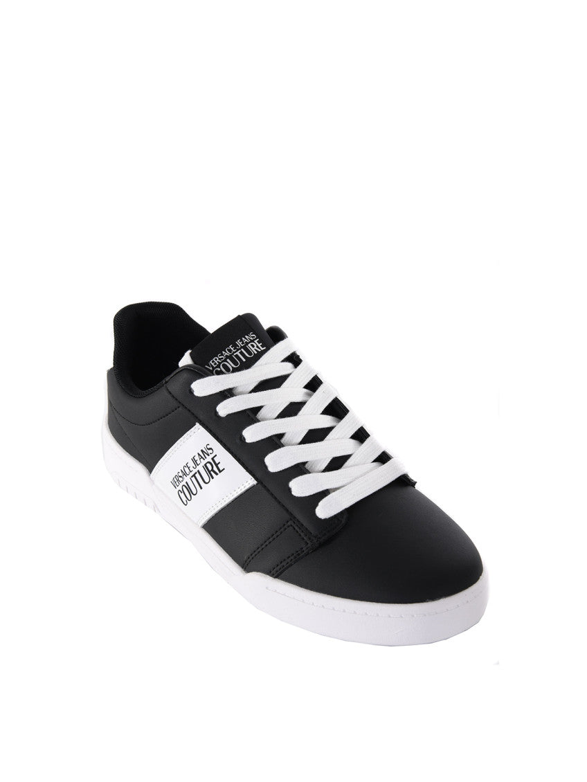 BlackWhite Logo Brooklyn Sneakers 2