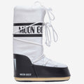 White Logo Boots 1