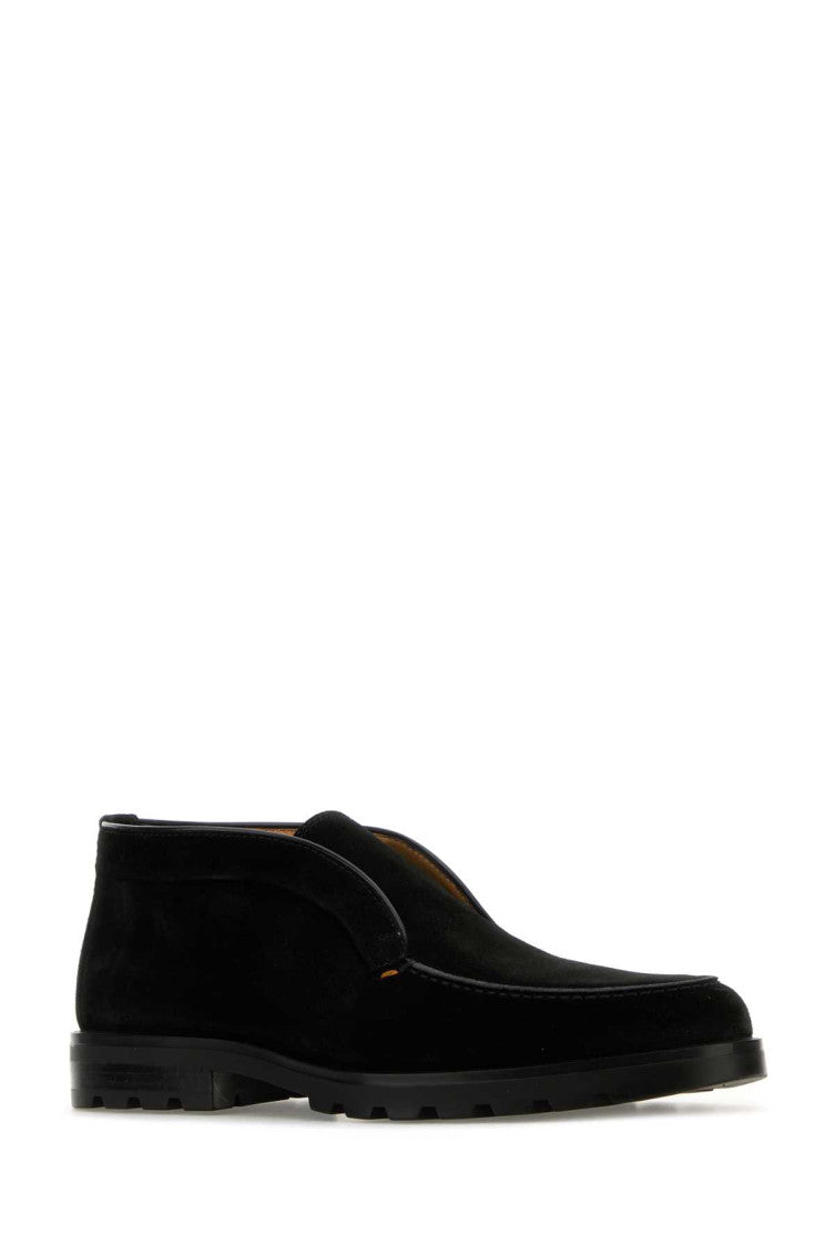 Black Suede Loafers 2