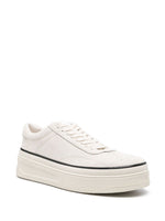 White Low Top Sneakers 1