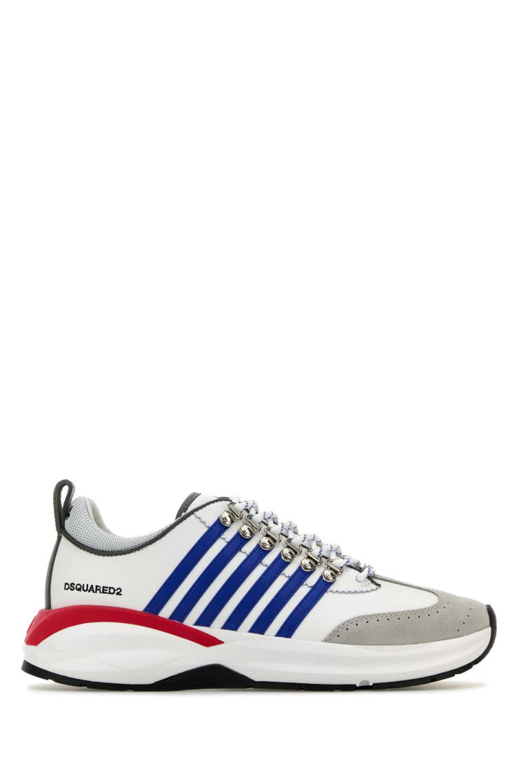 Multicolor Lace Up Sneakers 1