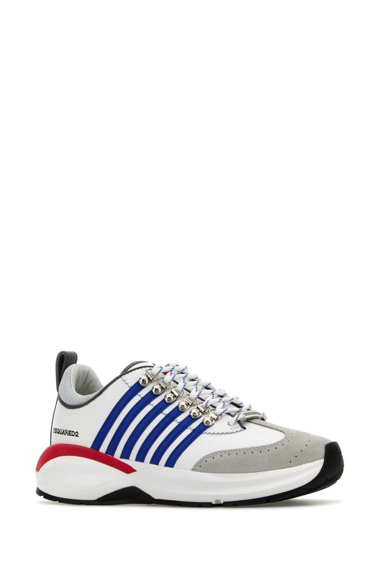 Multicolor Lace Up Sneakers 2