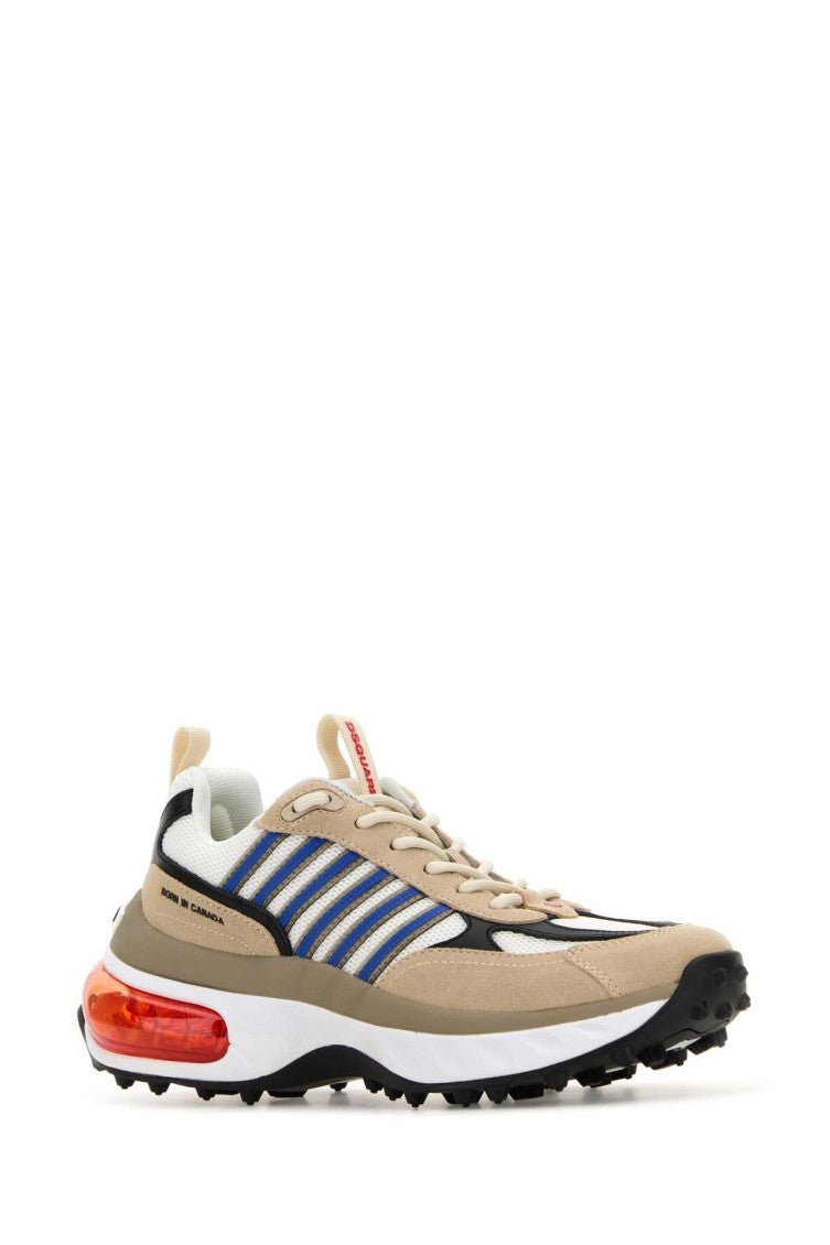 Beige Bubble Sneakers 2