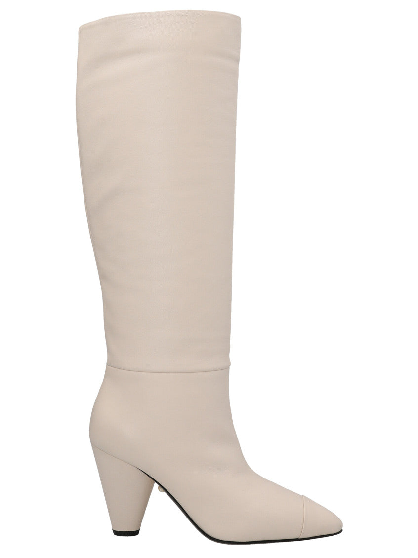 White Naty Boots 1