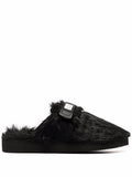 Black Zavo Slip On Sandals 1