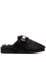 Black Zavo Slip On Sandals 1