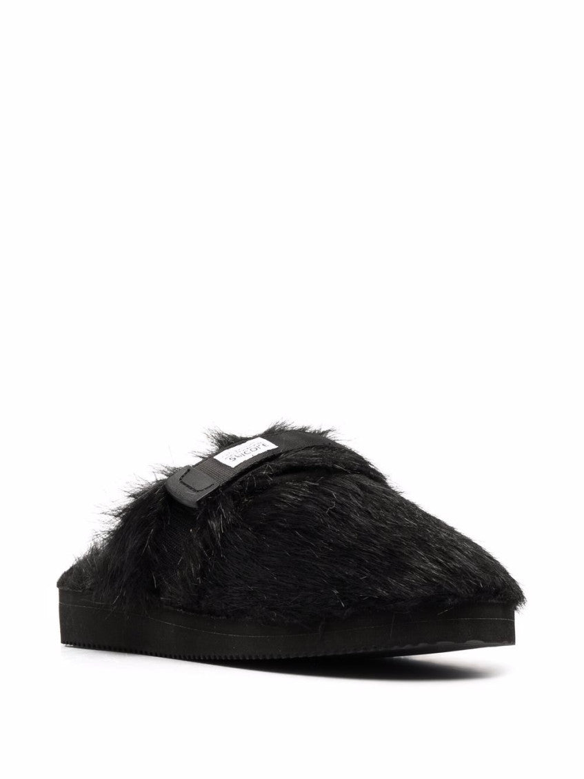 Black Zavo Slip On Sandals 2