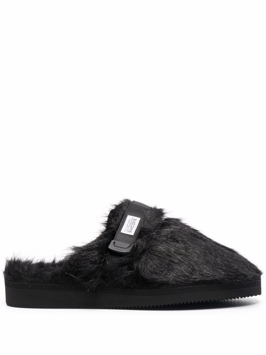 Black Zavo Slip On Sandals 5