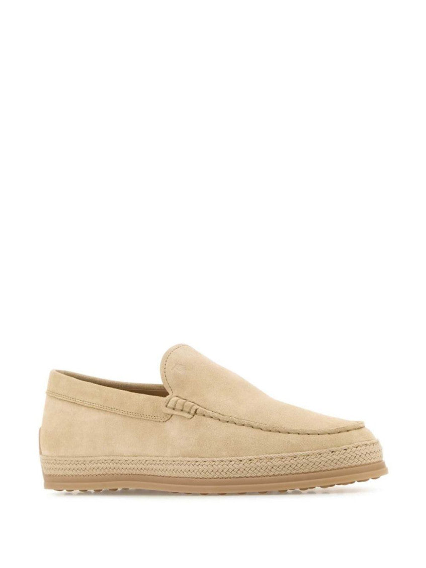 Beige Slip On Loafers 2