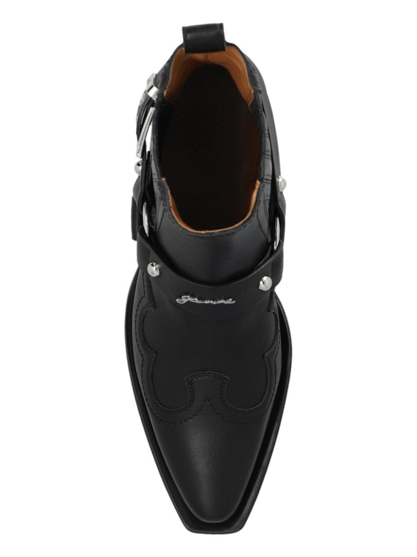 Black Leather Chelsea Boots 3