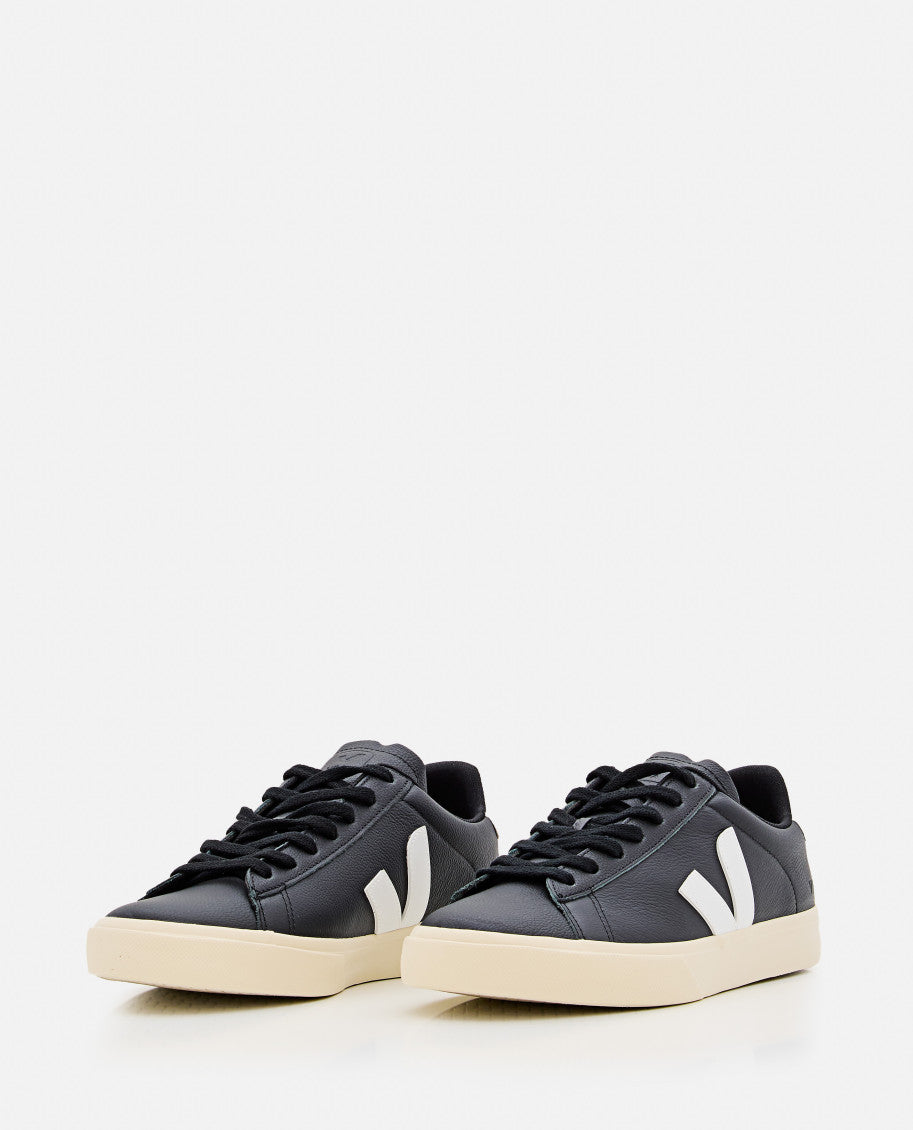 Black Campo Leather Sneakers 2