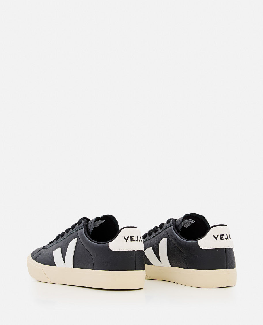 Black Campo Leather Sneakers 3