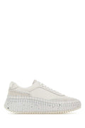 White Leather Sneakers 1