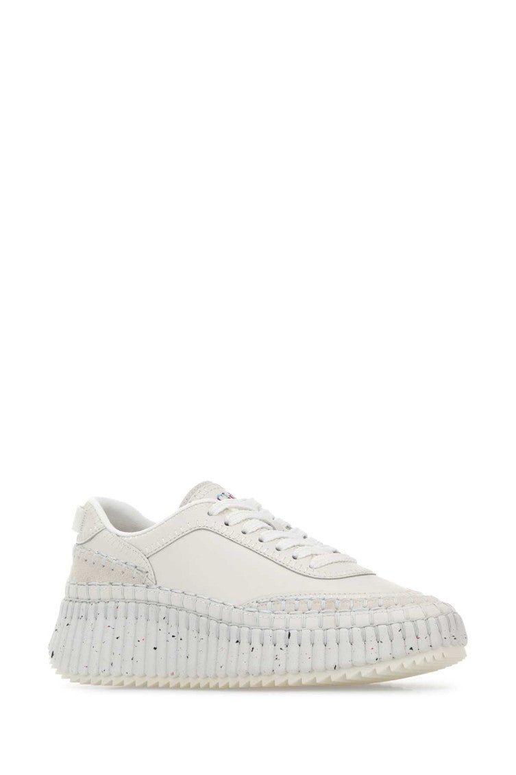 White Leather Sneakers 2
