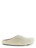 White Slip On Slides 1
