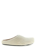 White Slip On Slides 1